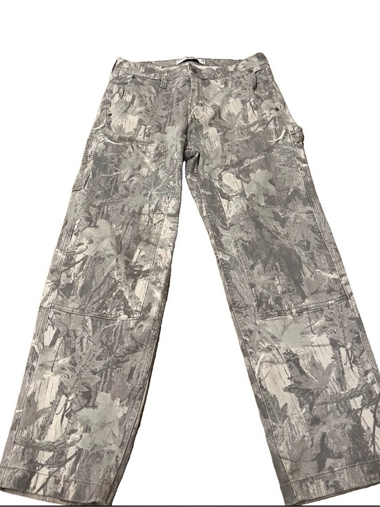 Hollister Other - Hollister Loose Fit Carpenter Double Knee Gray Camouflage Men Jeans 30 X 30 Camo